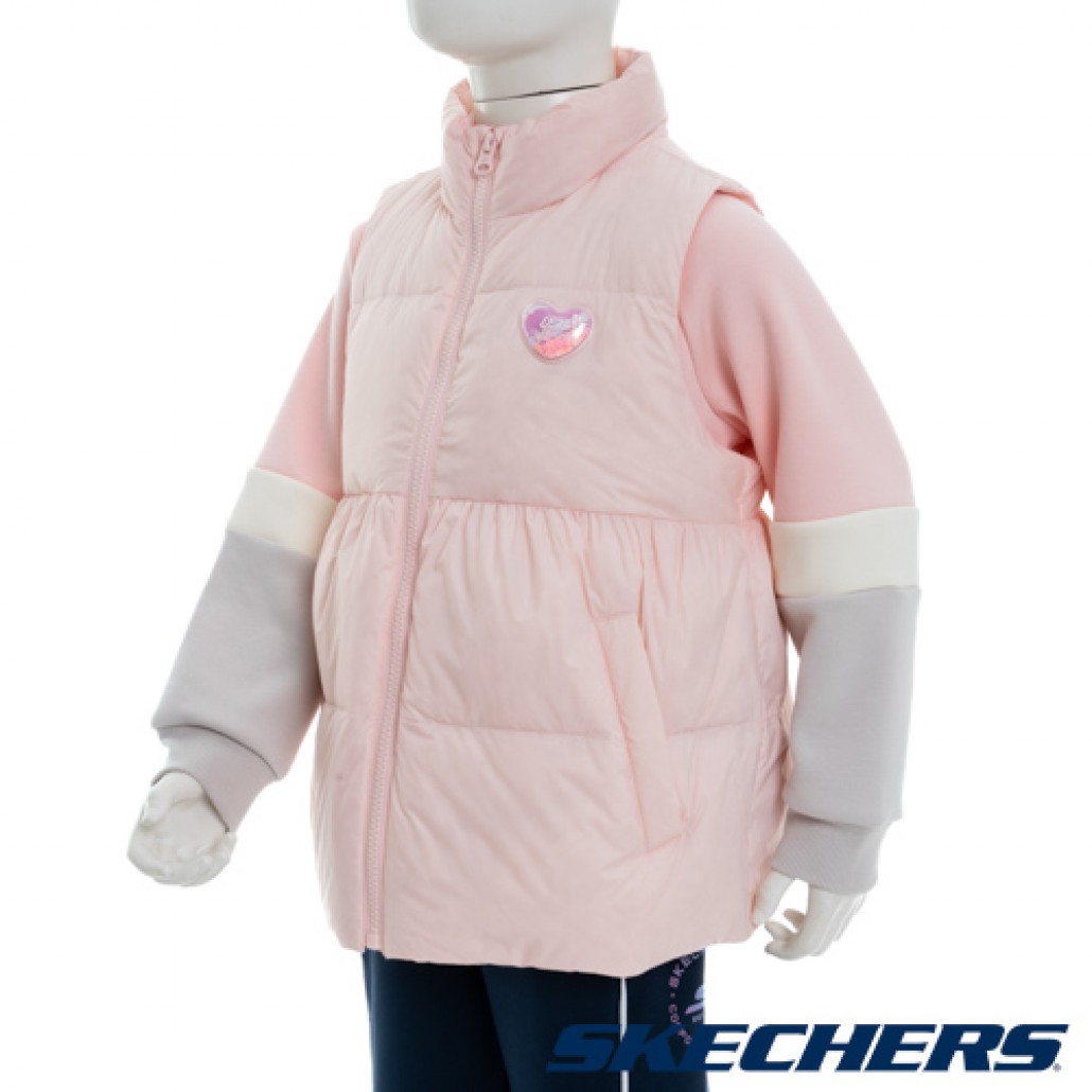 女童羽絨背心(L423G045-01UJ)