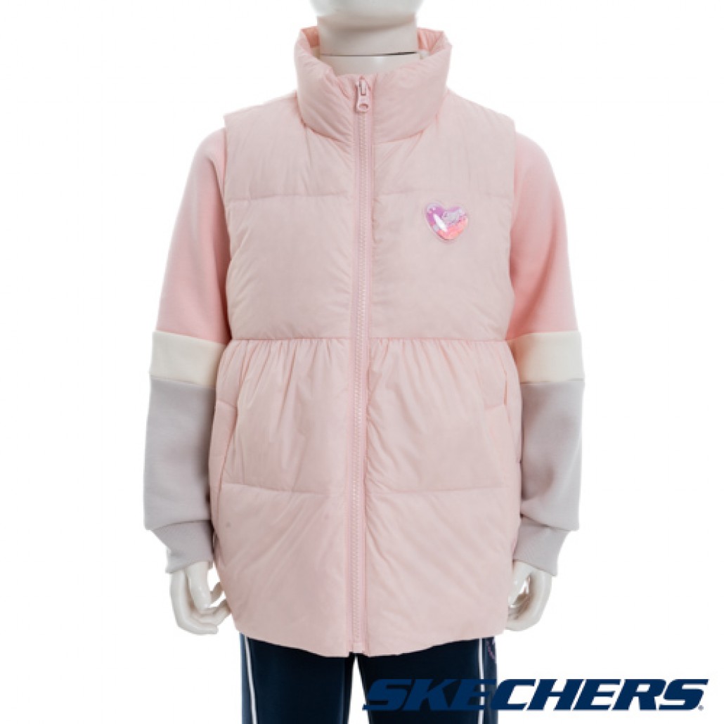 女童羽絨背心(L423G045-01UJ)