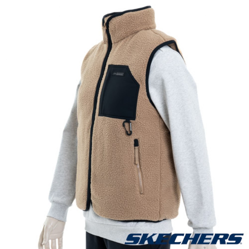 男拉鍊背心(雙面穿)(L423M010-01EW)