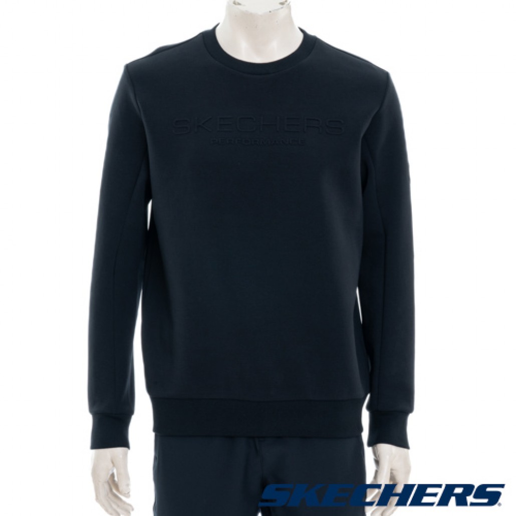 Skechers 男長袖衛衣(P423M017-0018)｜長袖衛衣，輕量舒適－运动品牌专卖