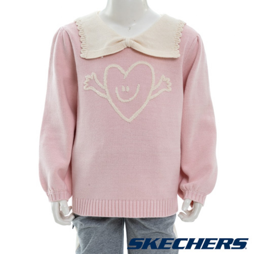 Skechers 女童長袖毛衣(L423G050-01UJ)｜為您精心挑選優質童－运动品牌专卖