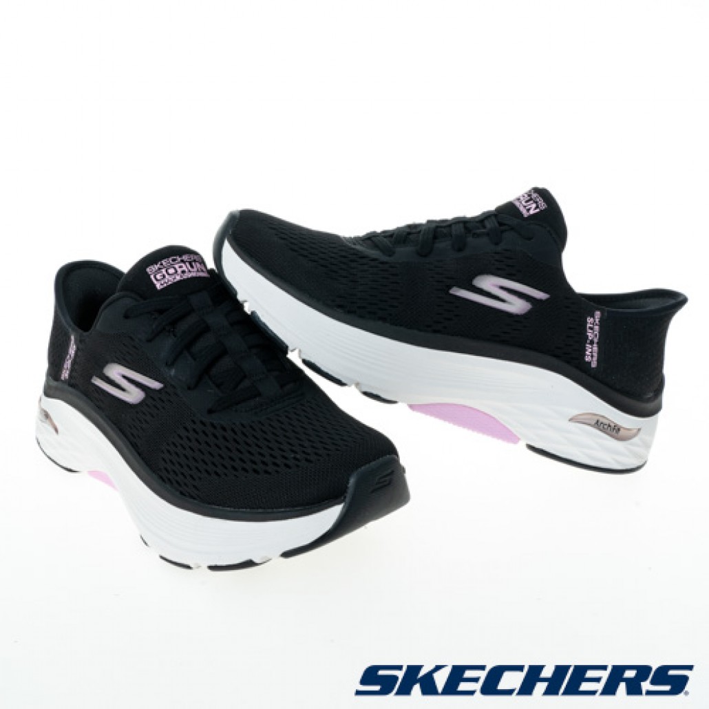 瞬穿舒適科技 GO RUN MAX CUSHIONING ARCH FIT(128930BKPK)