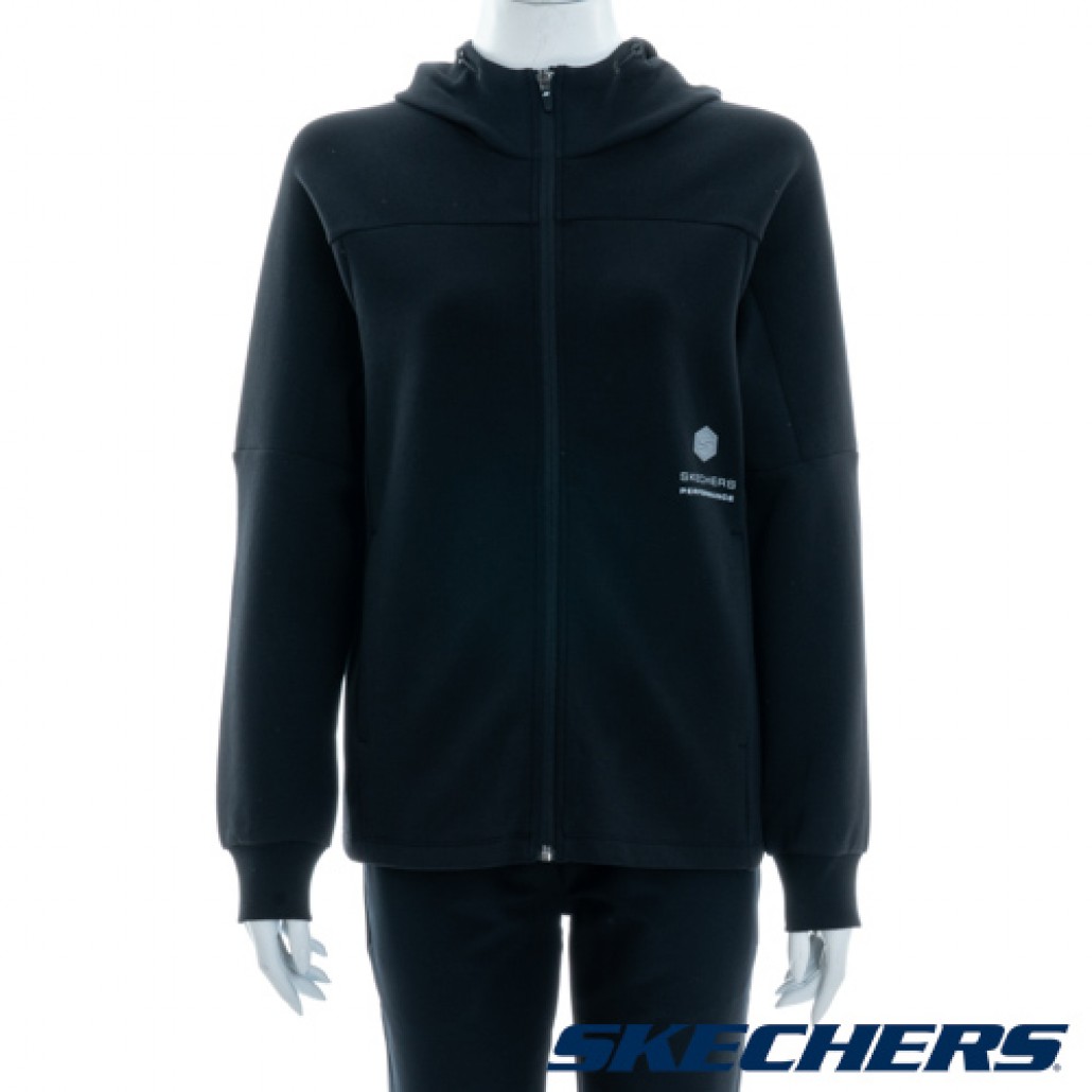 女拉鍊連帽外套(P423W009-0018)