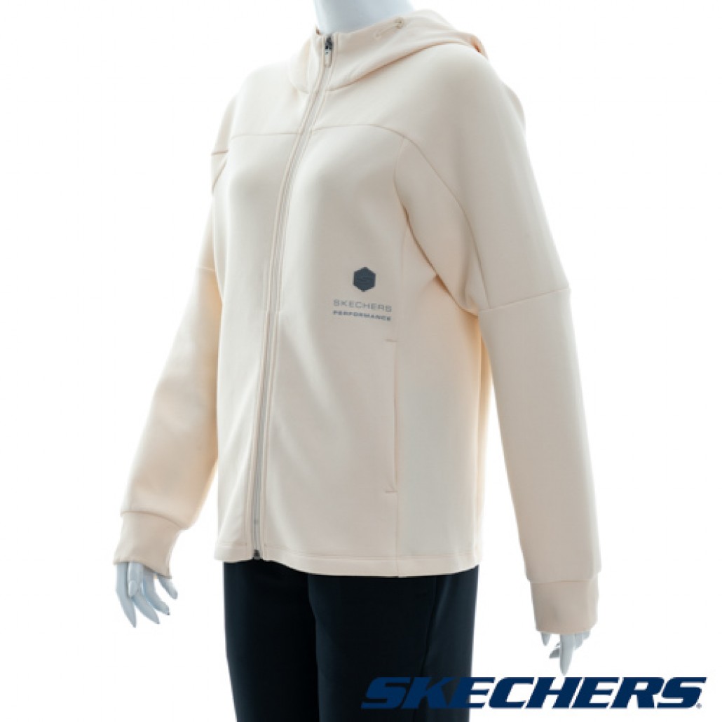 女拉鍊連帽外套(P423W009-02EP)