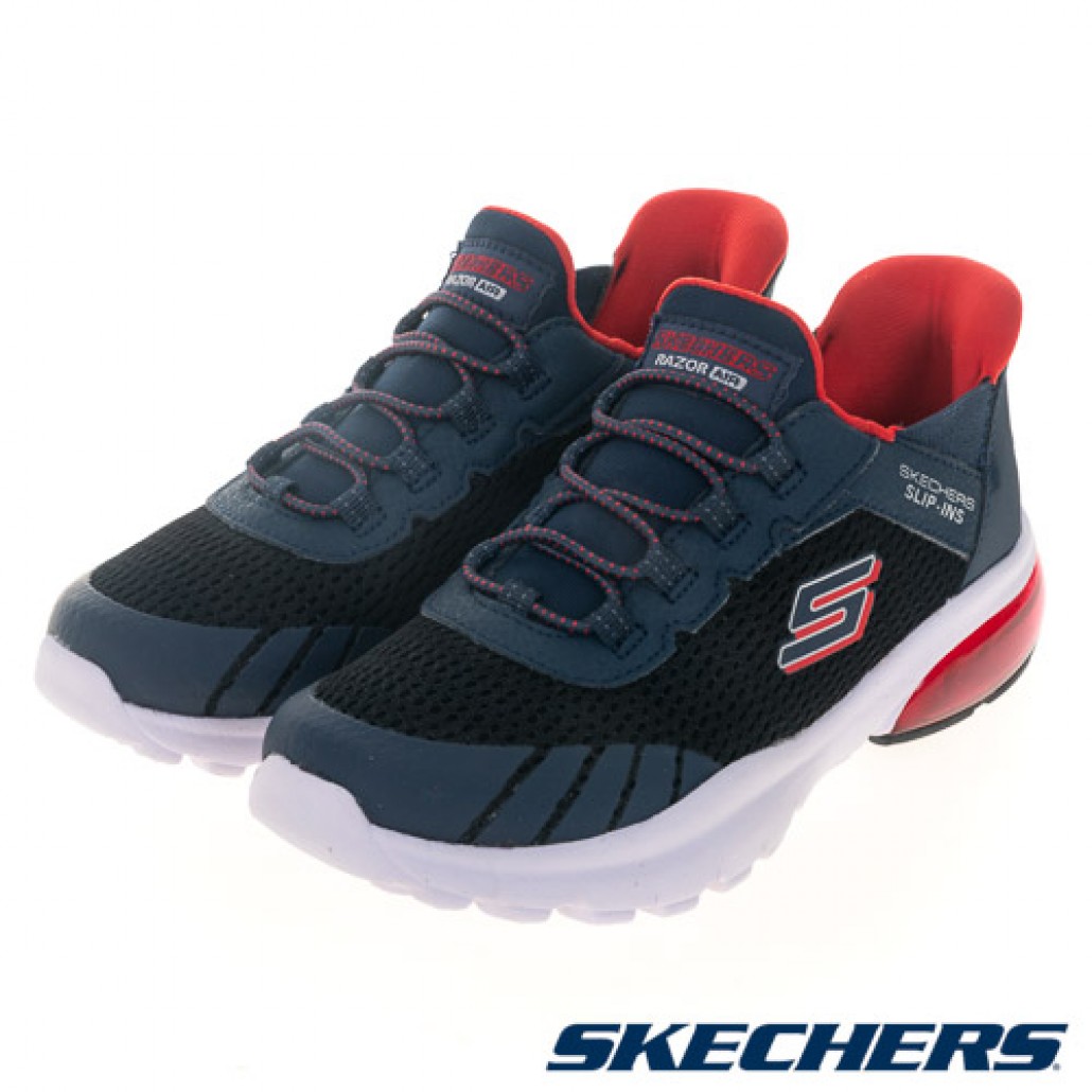 瞬穿舒適科技 SKECHERS RAZOR AIR(403839LBKNV)