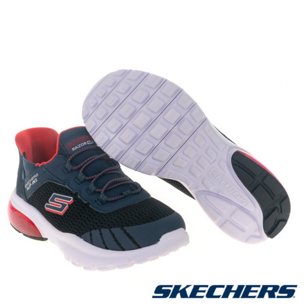 瞬穿舒適科技 SKECHERS RAZOR AIR(403839LBKNV)