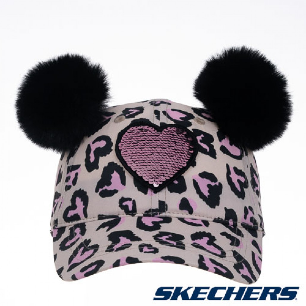 童棒球帽_愛心豹紋(ZBB35LGBP)