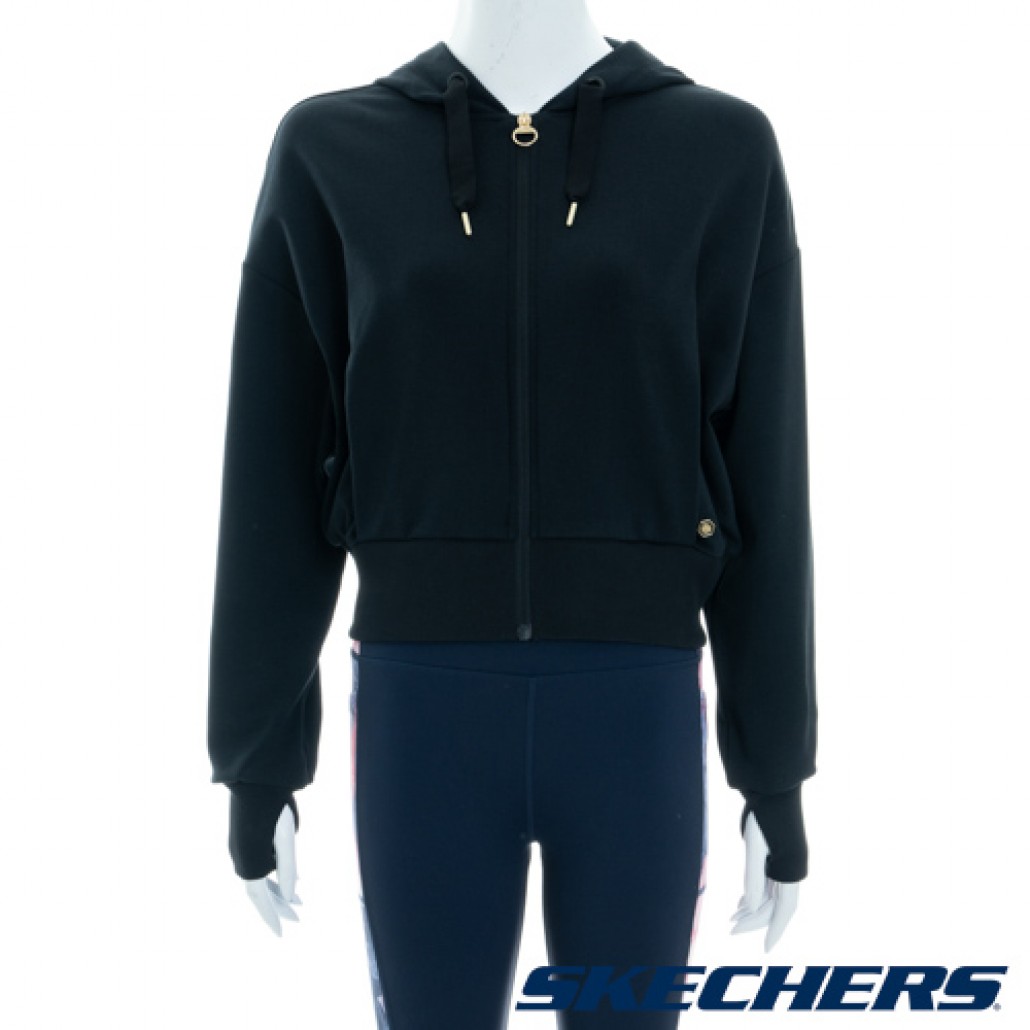 女拉鍊連帽外套(P124W003-0018)