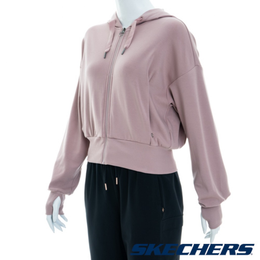 女拉鍊連帽外套(P124W003-03D4)