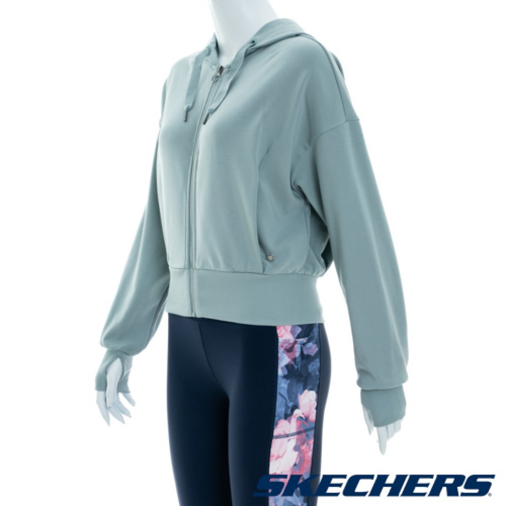 女拉鍊連帽外套(P124W003-02P4)