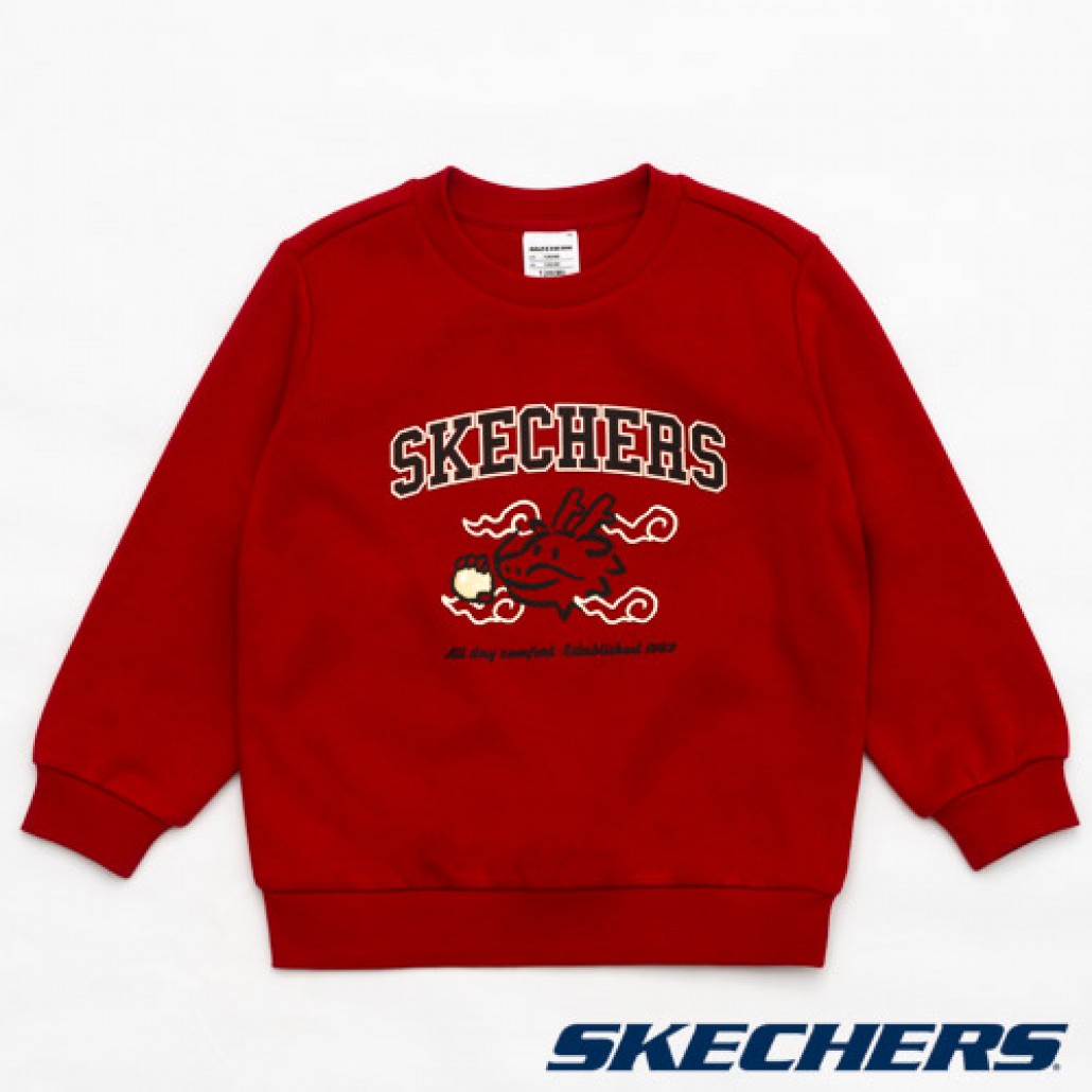 中性童長袖衛衣(L124K046-03LC)