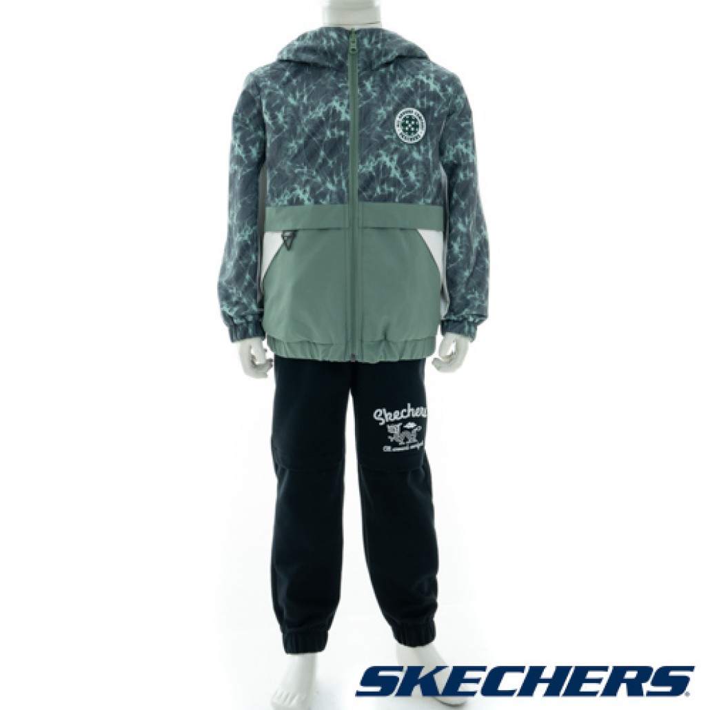 男童拉鍊連帽外套(P124B003-03PR)