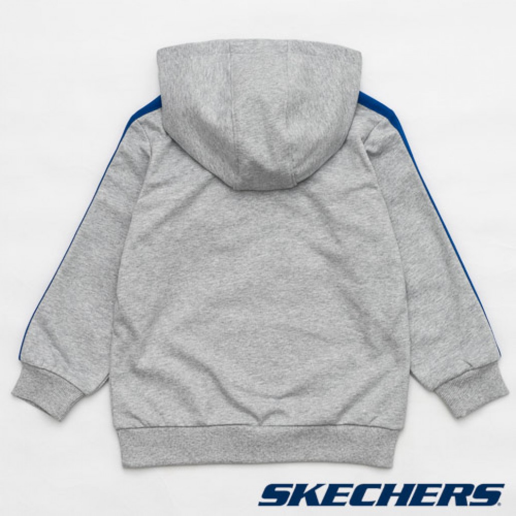 中性童長袖連帽衛衣(L124K055-03VL)