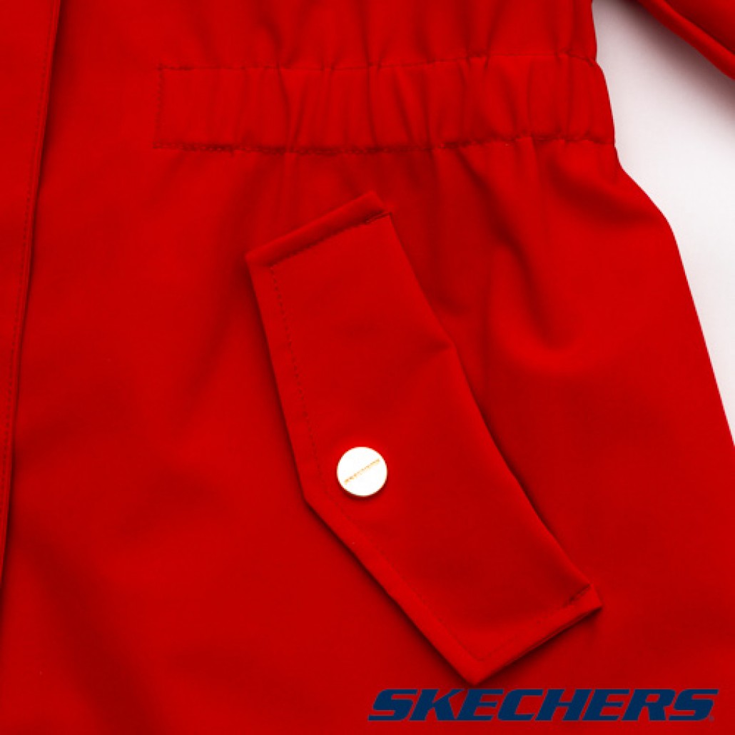 女童拉鍊連帽外套(L124G001-001W)