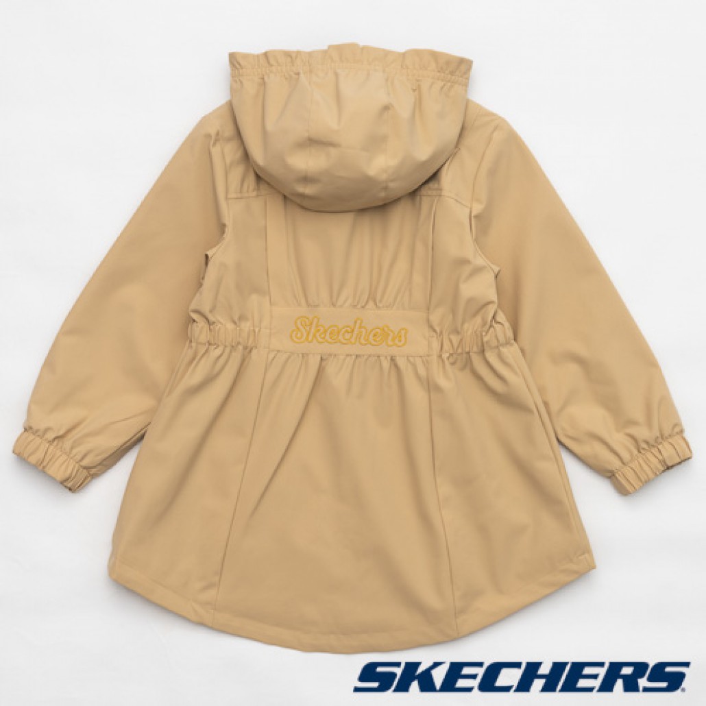 女童拉鍊連帽外套(L124G001-028R)