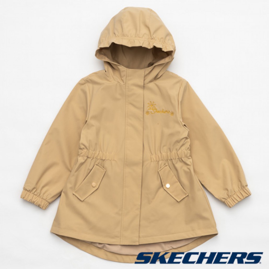 女童拉鍊連帽外套(L124G001-028R)