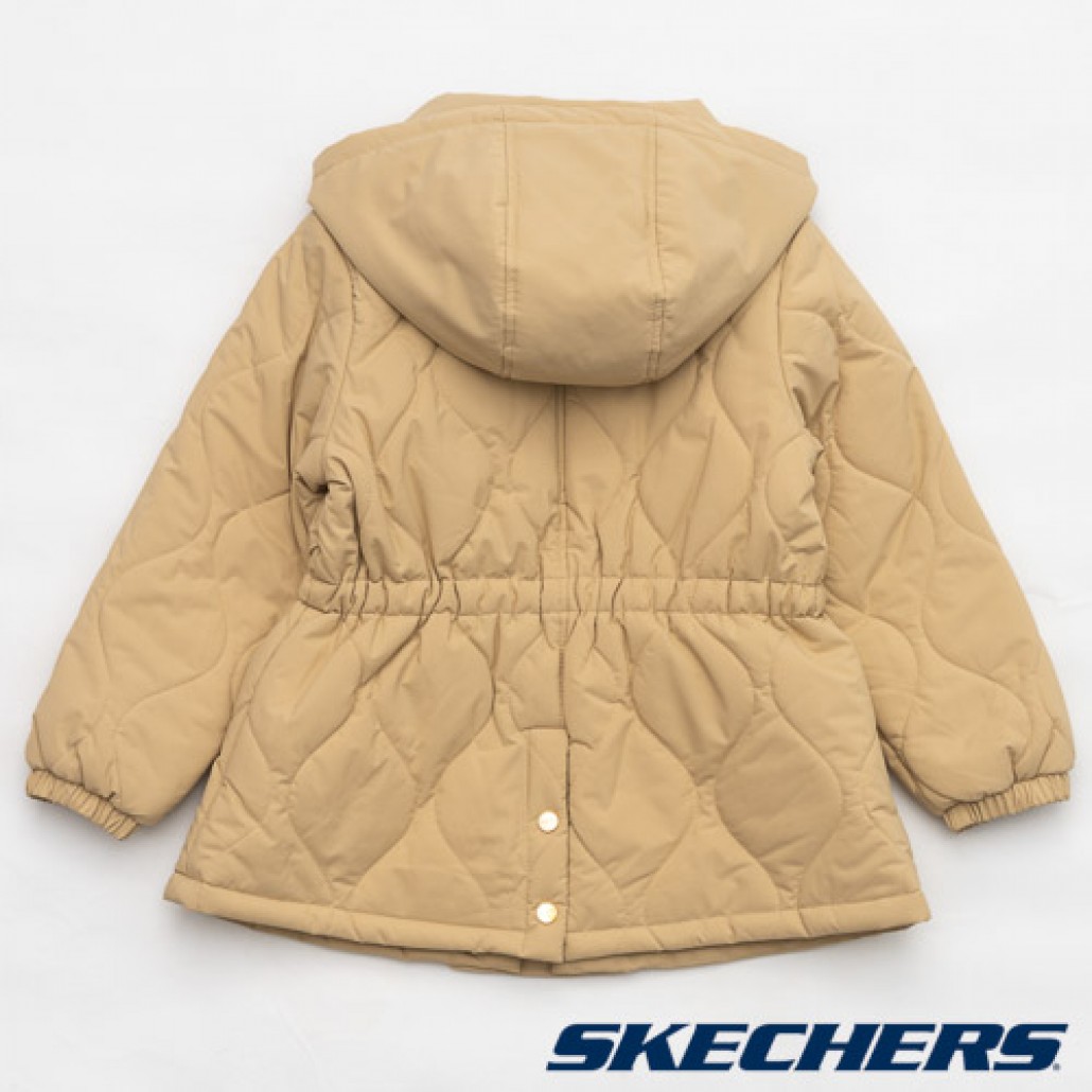 女童拉鍊連帽外套(L124G004-028R)