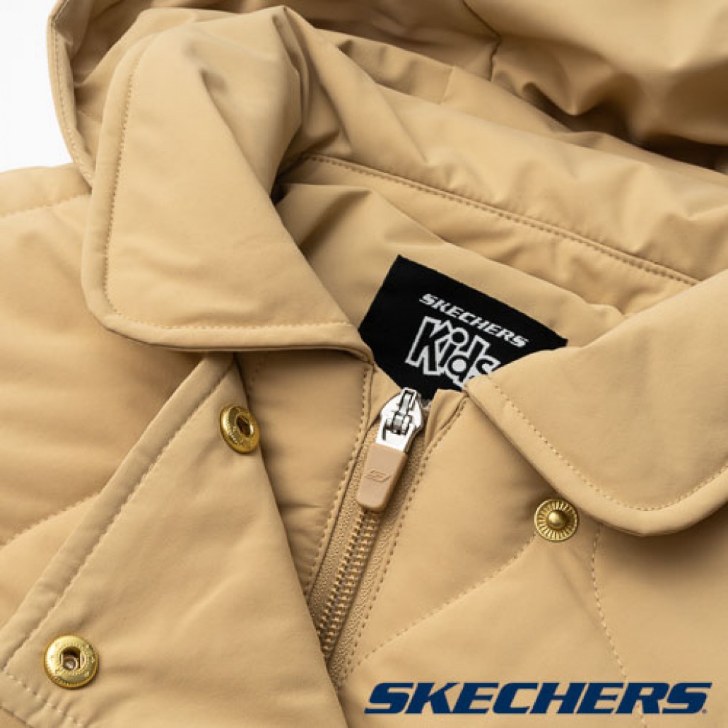 女童拉鍊連帽外套(L124G004-028R)