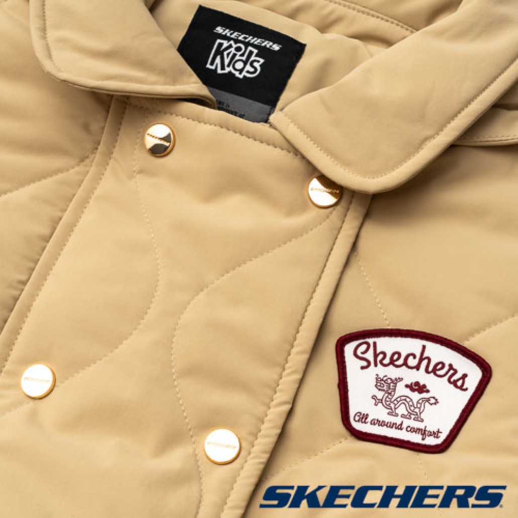 女童拉鍊連帽外套(L124G004-028R)