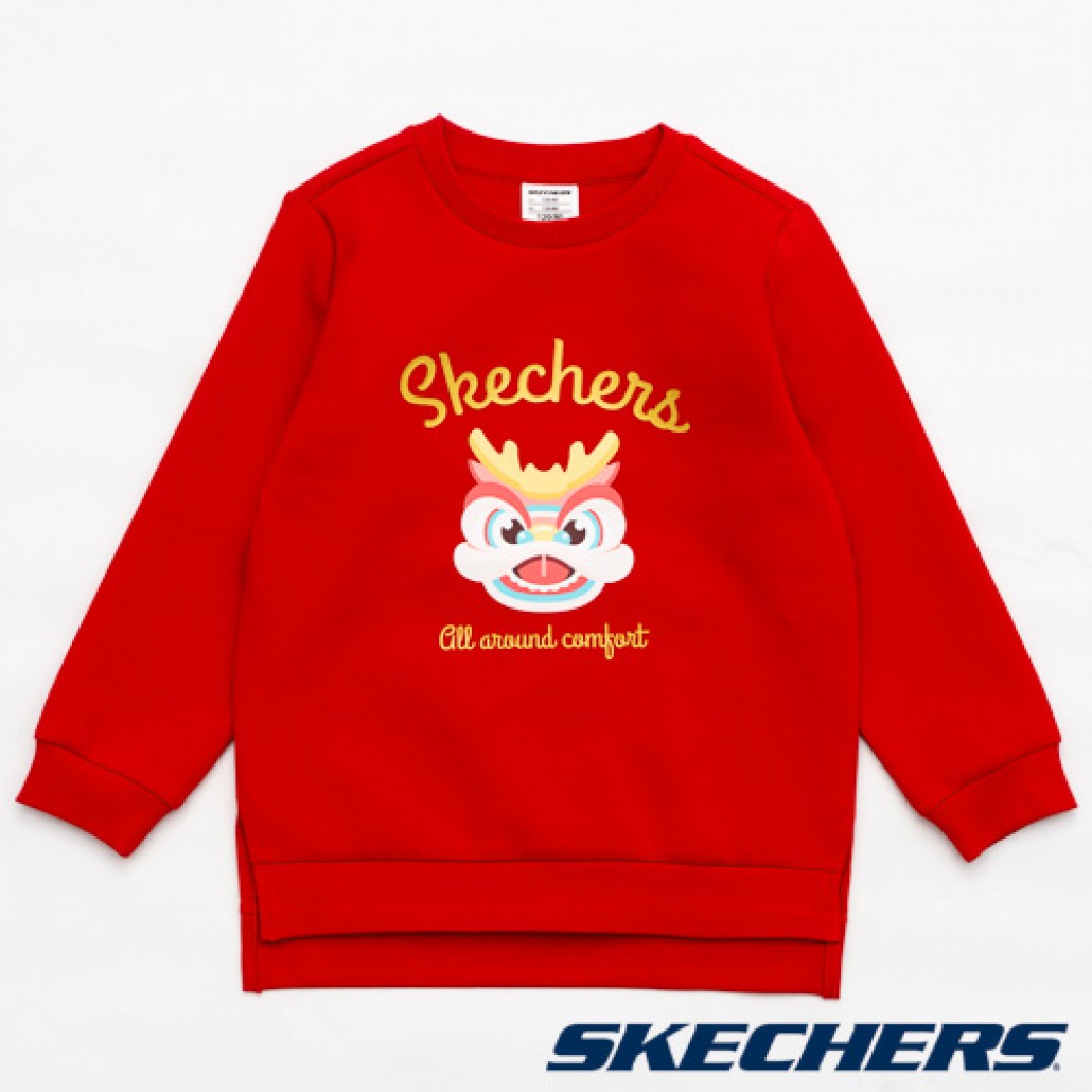 女童長袖衛衣(L124G054-001W)