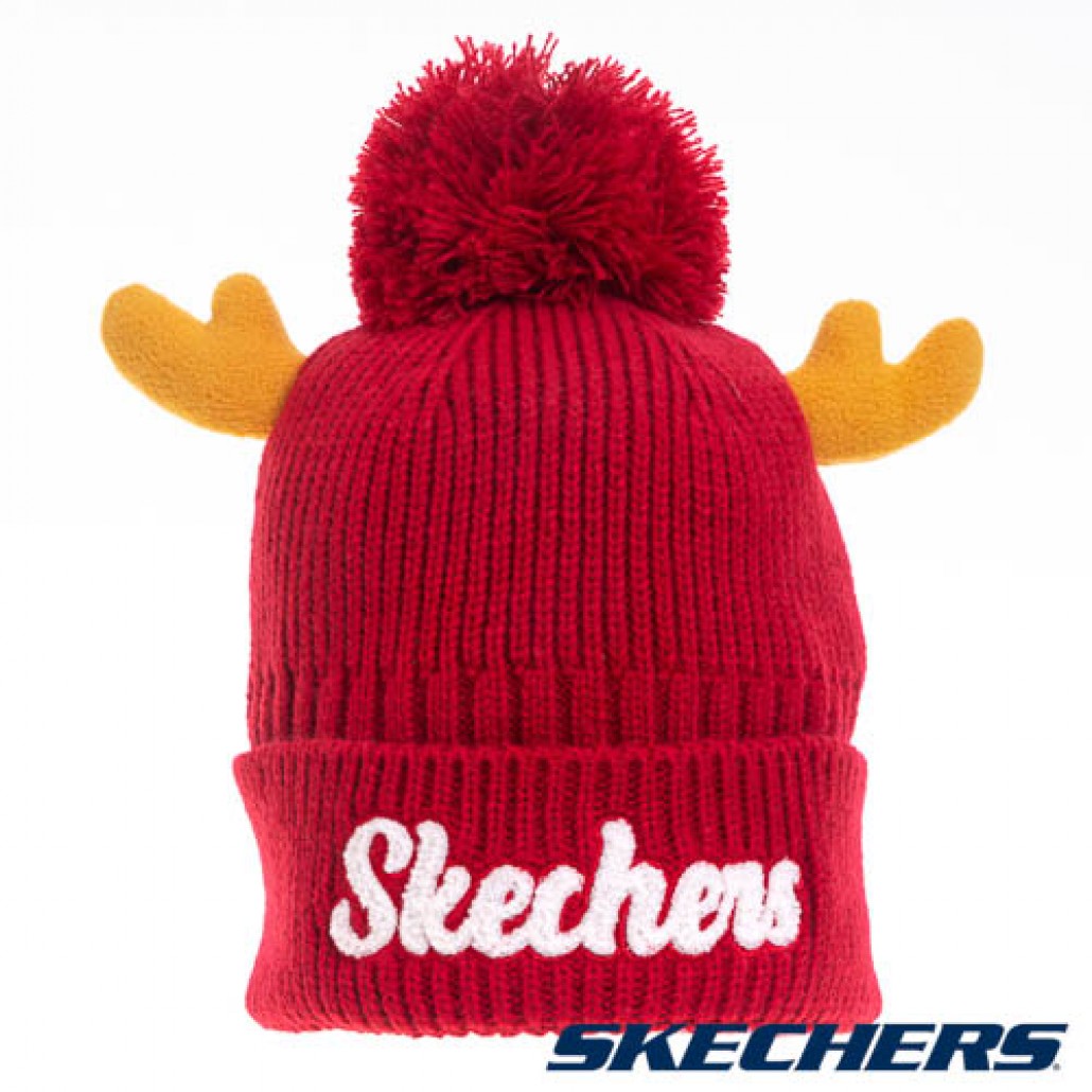 童針織帽_深红色(L124K002-03E3)