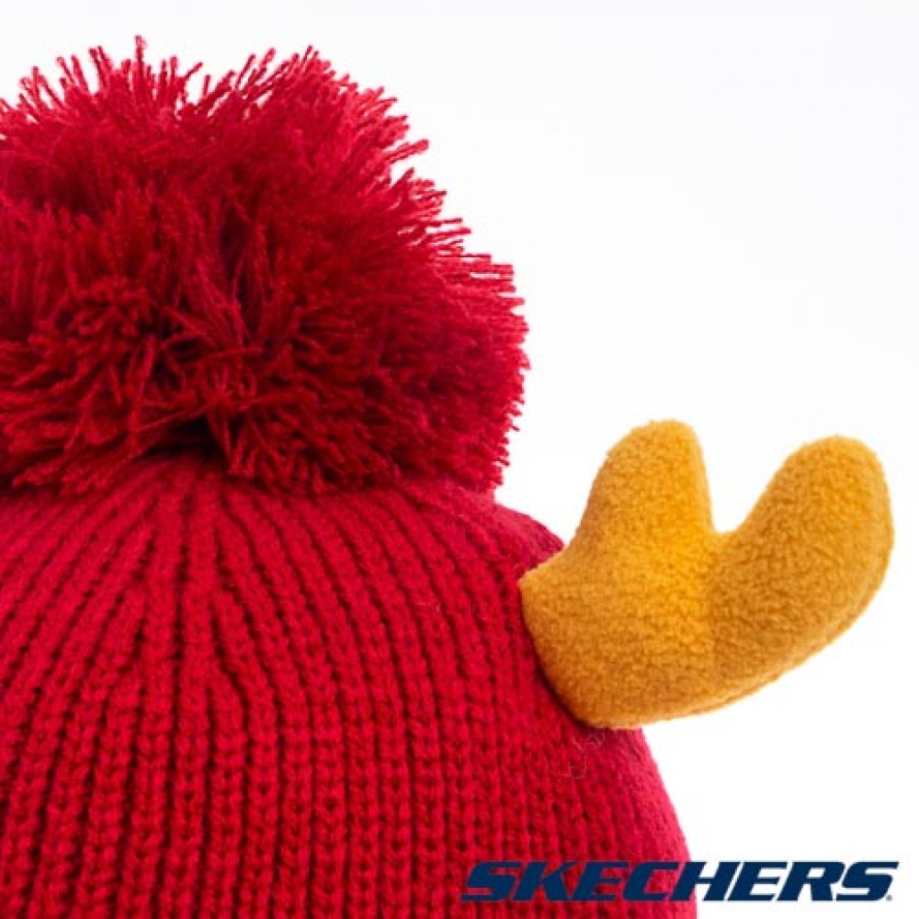 童針織帽_深红色(L124K002-03E3)