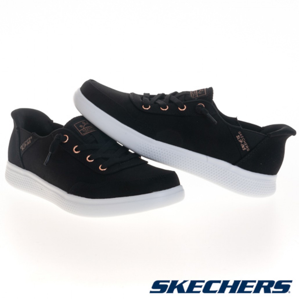 瞬穿舒適科技 BOBS SKIPPER 寬楦款(114815WBLK)