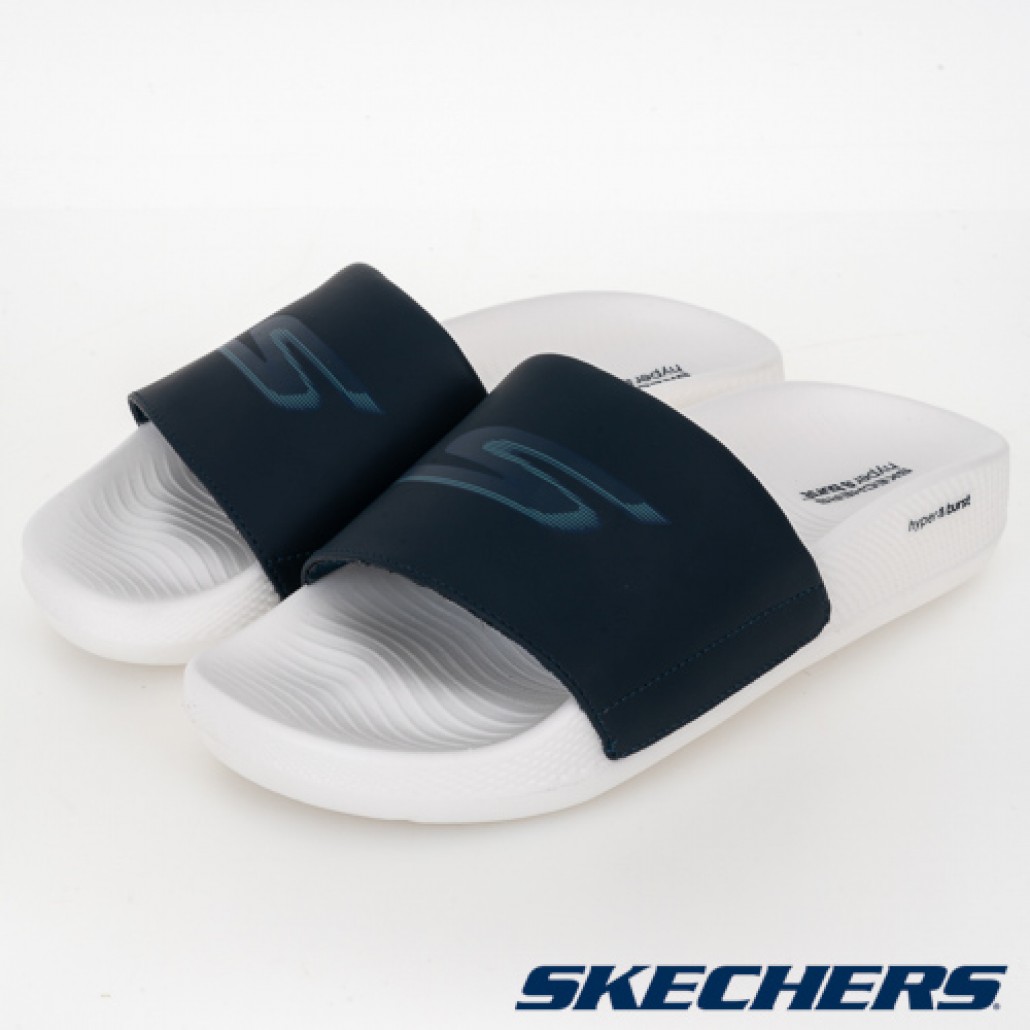 Skechers HYPER SLIDE(140448NVY)｜SLIDE 系列，極致輕－运动品牌专卖