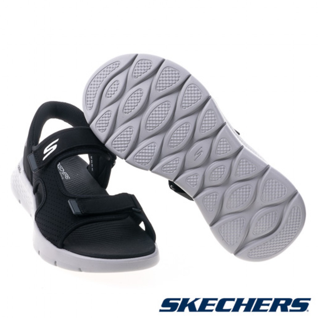 瞬穿舒適科技 GO WALK FLEX SANDAL(229210BKGY)