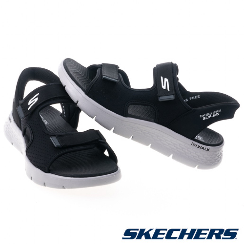 瞬穿舒適科技 GO WALK FLEX SANDAL(229210BKGY)
