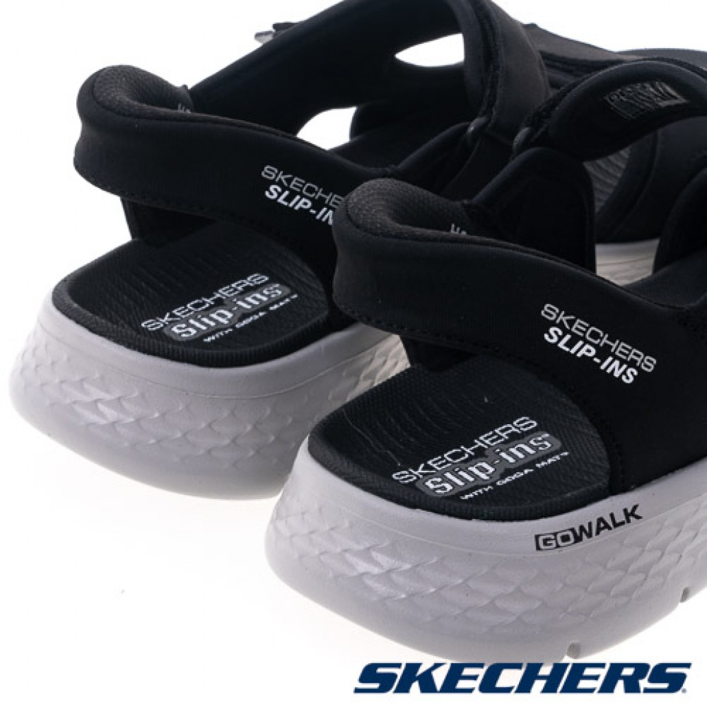 瞬穿舒適科技 GO WALK FLEX SANDAL(229210BKGY)