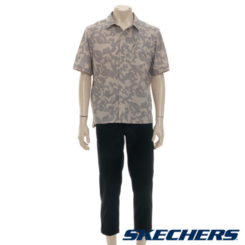 男短袖襯衫(L224M008-040E)