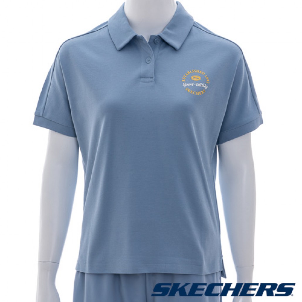 女短袖POLO衣(L224W014-0163)