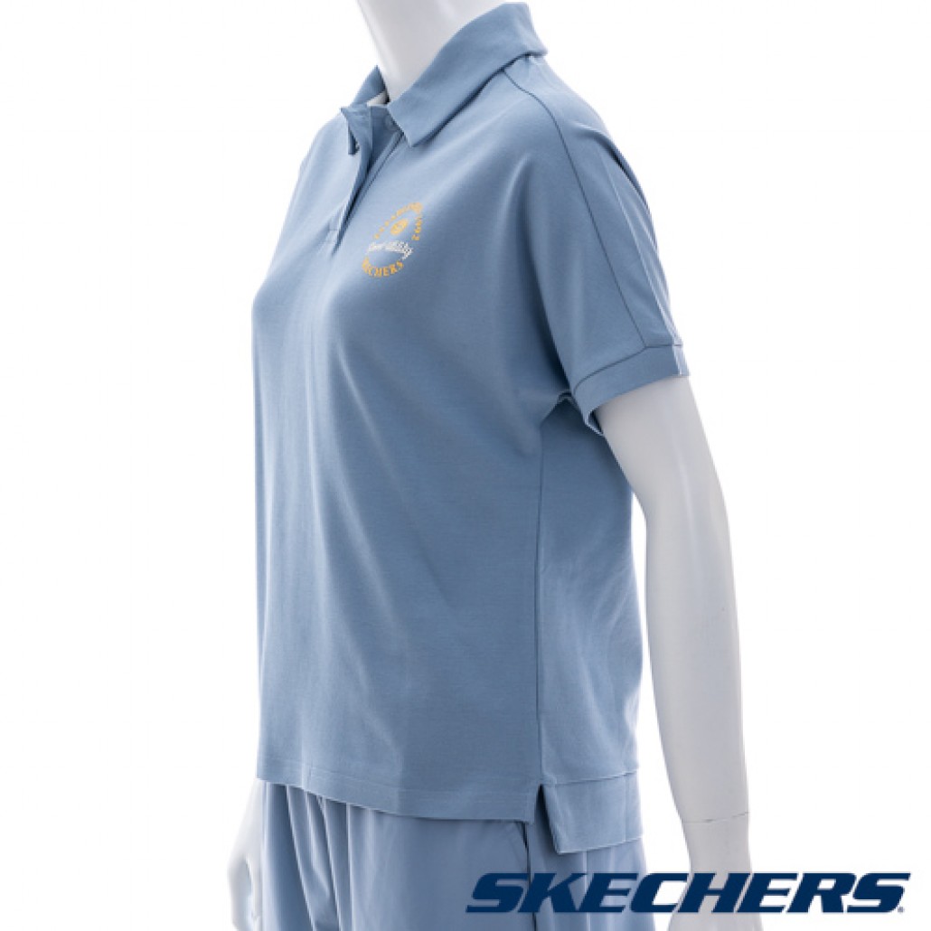 女短袖POLO衣(L224W014-0163)