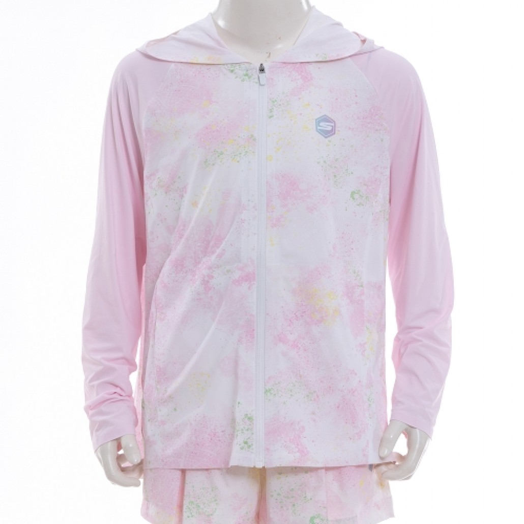 女童拉鍊連帽外套(P224G081-03ZH)