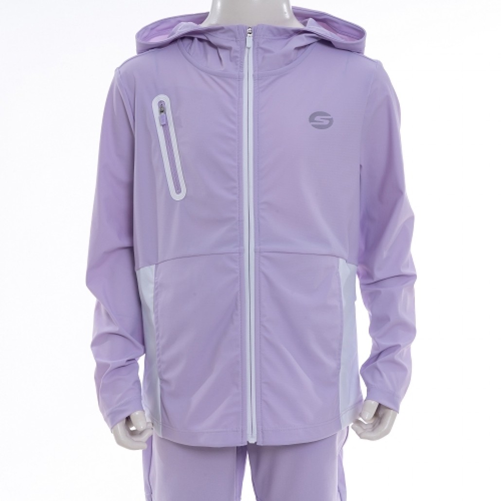 女童拉鍊連帽外套(P224G042-00EW)