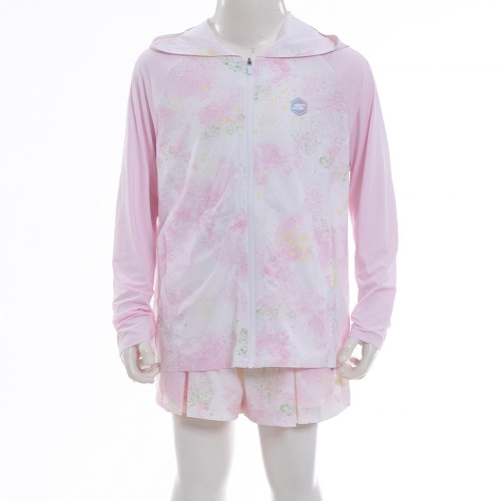 女童拉鍊連帽外套(P224G081-03ZH)