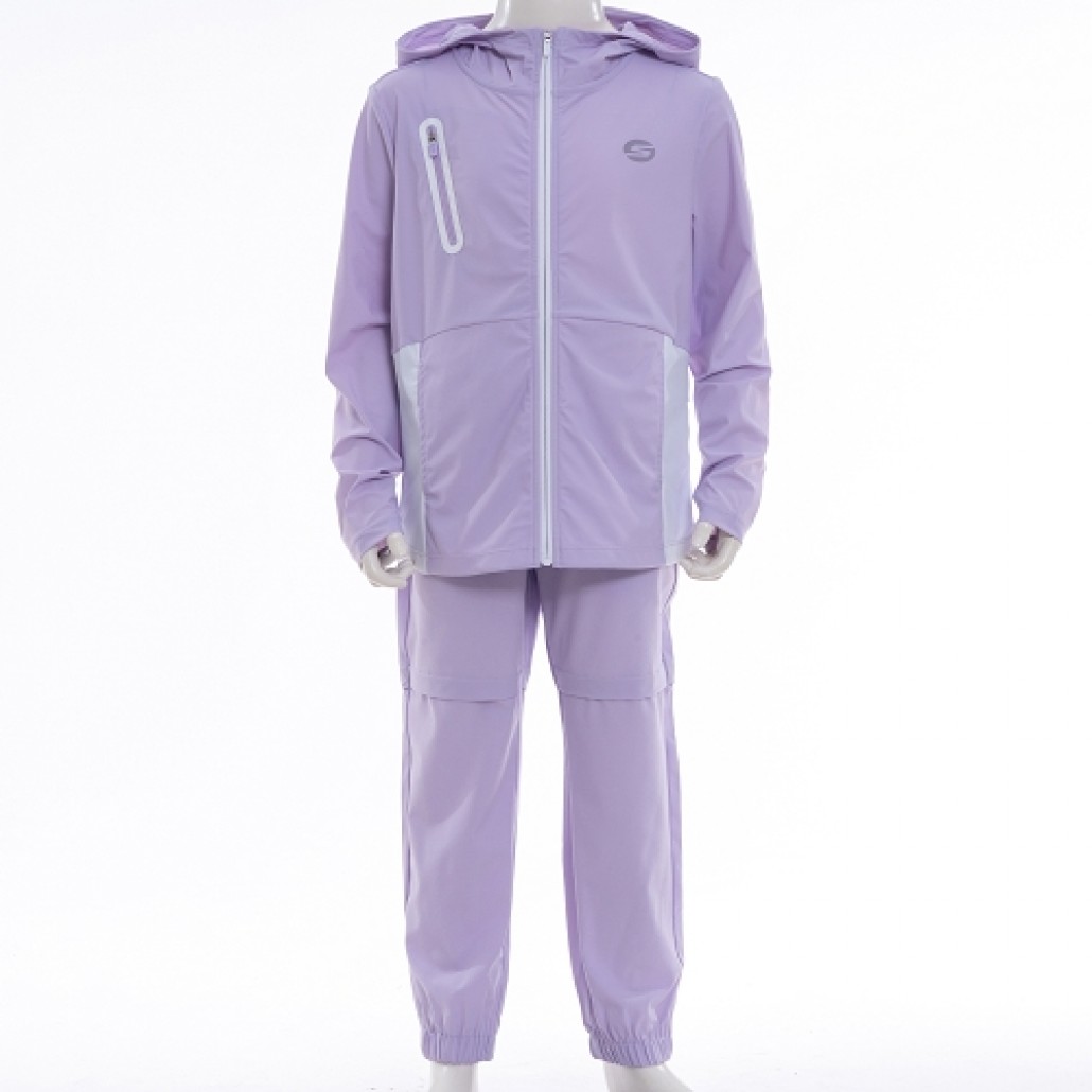 女童拉鍊連帽外套(P224G042-00EW)