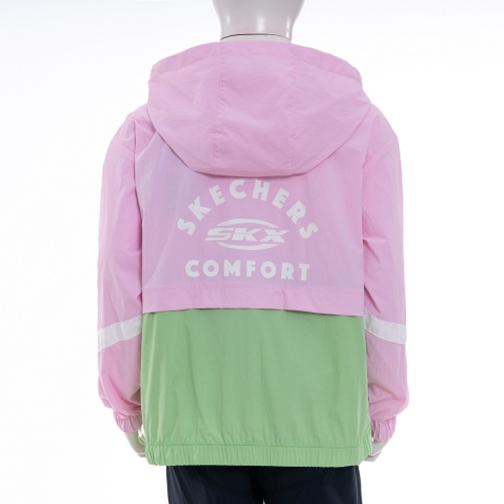 女童拉鍊連帽外套(L224G045-03VJ)