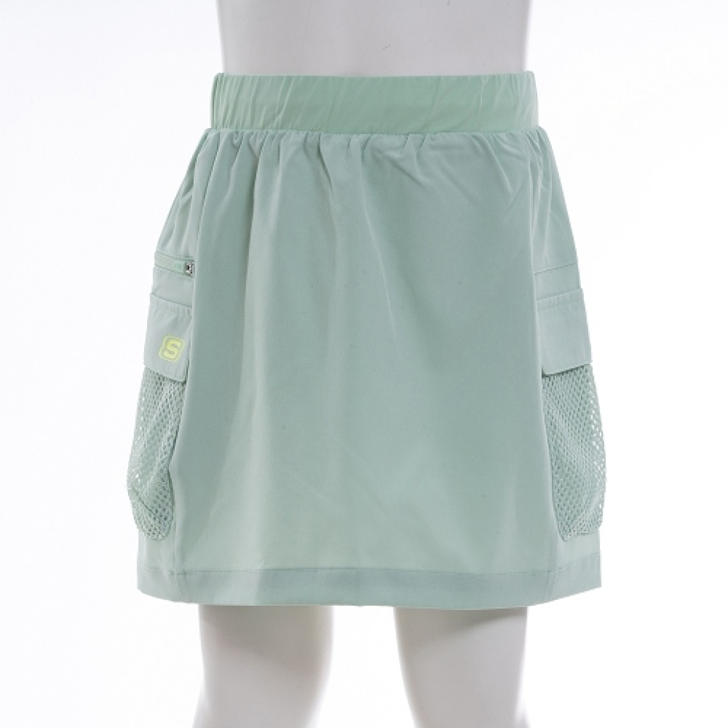 Skechers 女童平織短裙(P224G025-02SG)｜精心挑選優質童裝短－翔風官方商城