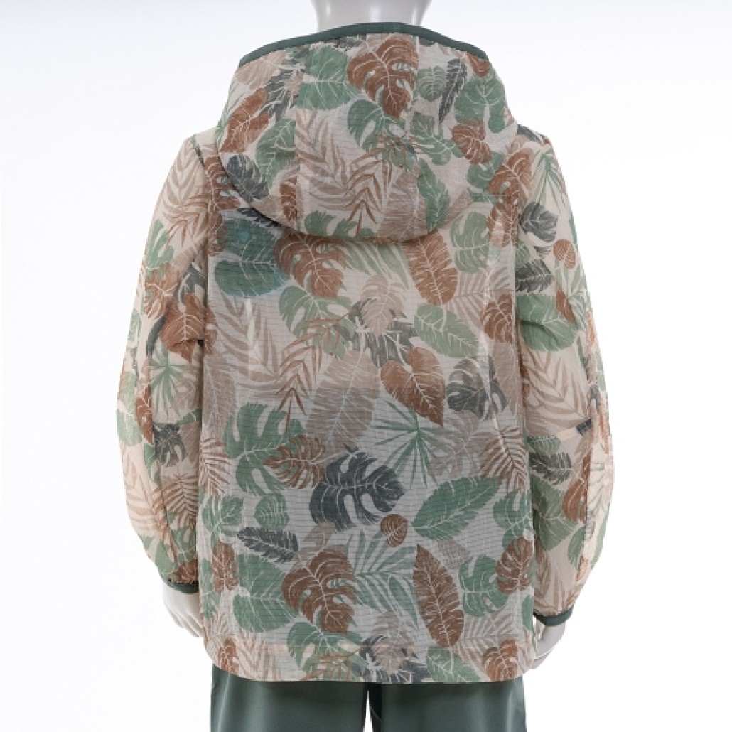 男童拉鍊連帽外套(P224B062-03WT)