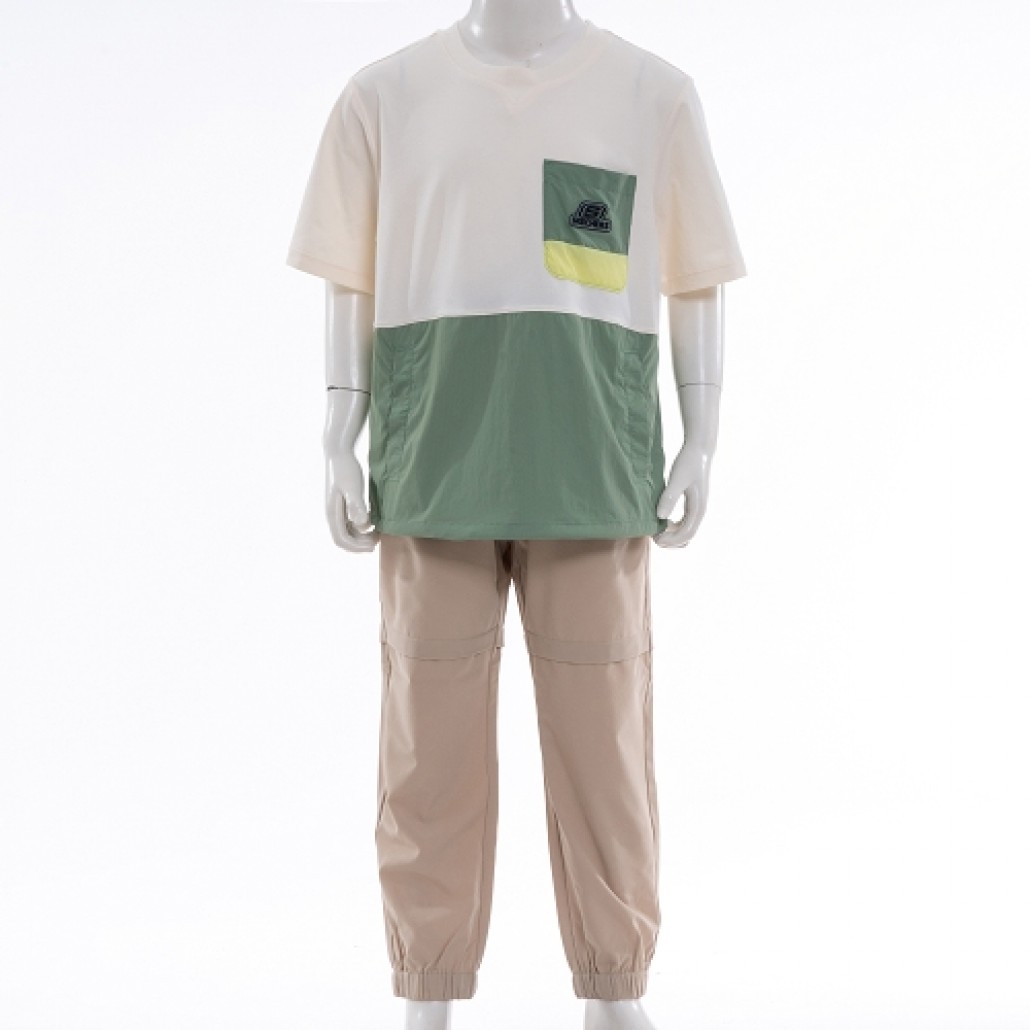 中性童平織長褲(P224K025-039M)