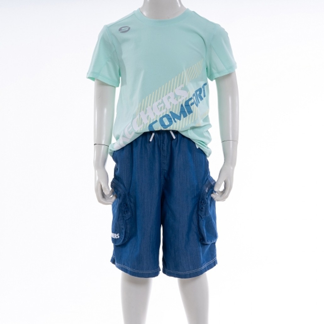 男童平織短褲(P224B064-03WS)