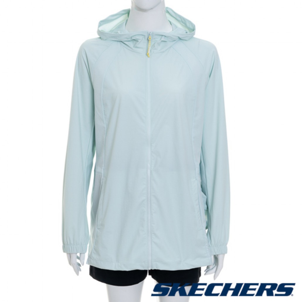 女拉鍊連帽外套(L324W030-046U)