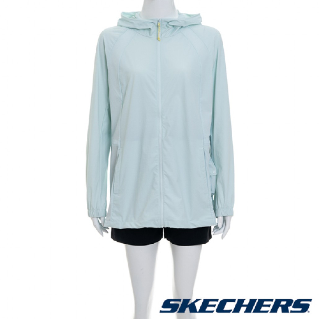 女拉鍊連帽外套(L324W030-046U)