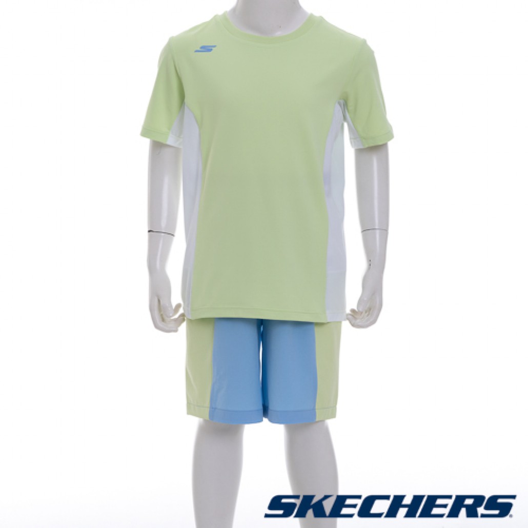 男童平織短褲(P324B063-02GK)