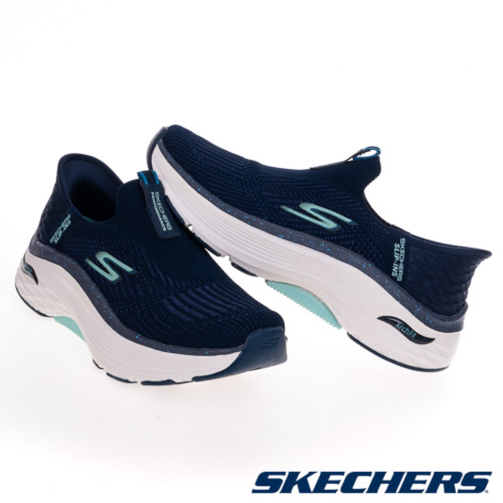 瞬穿舒適科技 GO RUN MAX CUSHIONING ARCH FIT(128924NVBL)