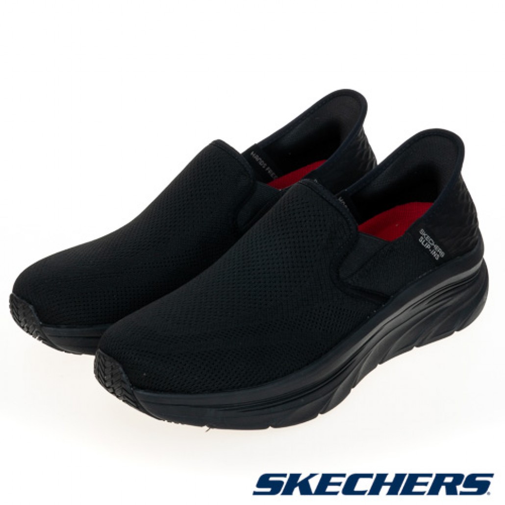 Skechers D'LUX WALKER SR(200217BLK)｜工作鞋 系列，搭載－雲躍旗艦店