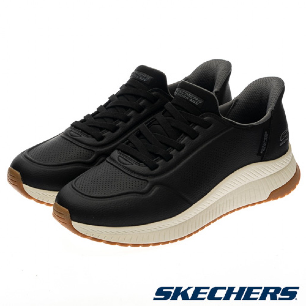 Skechers 瞬穿舒適科技 BOBS SQUAD 4 寬楦款｜4 系列，套入款休閒－百勁官