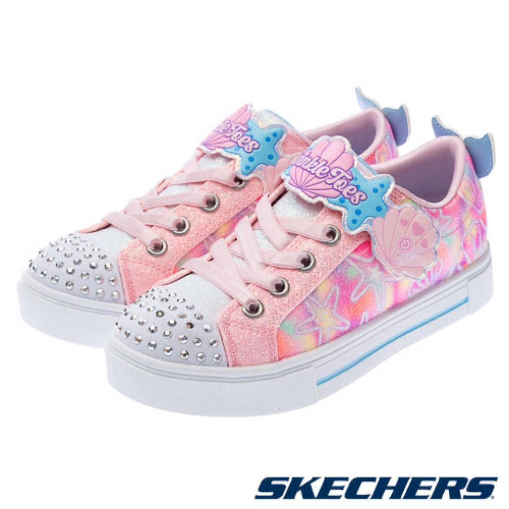 Skechers TWINKLE SPARKS(314824LLPMT)｜SPARKS 系列，立體－运动品牌专卖